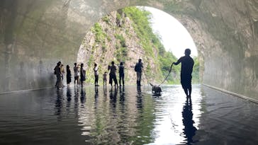 清津峡渓谷トンネルに投稿された画像（2022/8/12）