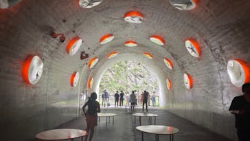 清津峡渓谷トンネルに投稿された画像（2022/8/12）