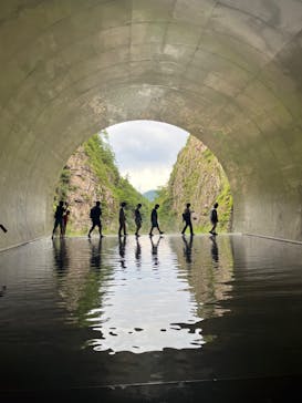 清津峡渓谷トンネルに投稿された画像（2022/8/12）