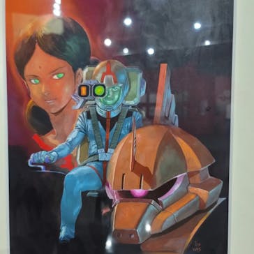 安彦良和／機動戦士ガンダム THE ORIGIN展　福岡イベント事務局に投稿された画像（2022/8/12）