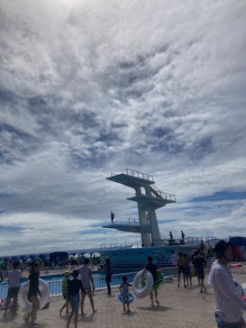 大磯ロングビーチに投稿された画像（2022/8/12）