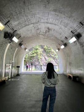 清津峡渓谷トンネルに投稿された画像（2022/8/13）