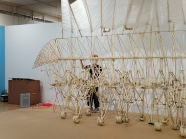 テオ・ヤンセン展 大阪南港ATC Gallery(ITM棟2F)に投稿された画像（2022/8/13）