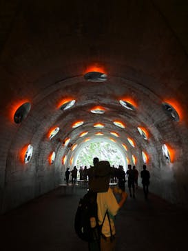 清津峡渓谷トンネルに投稿された画像（2022/8/14）