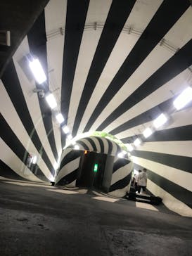 清津峡渓谷トンネルに投稿された画像（2022/8/14）