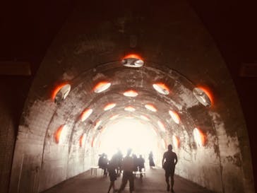 清津峡渓谷トンネルに投稿された画像（2022/8/14）