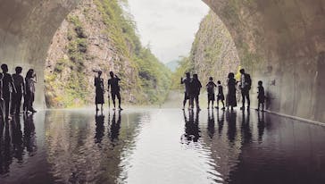 清津峡渓谷トンネルに投稿された画像（2022/8/15）