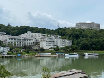 恵那峡遊覧船に投稿された画像（2022/8/15）