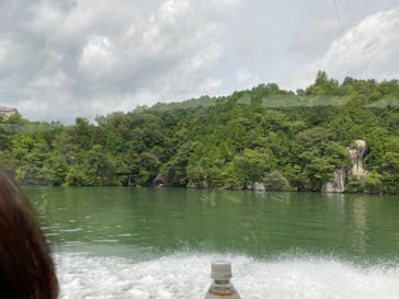 恵那峡遊覧船に投稿された画像（2022/8/15）