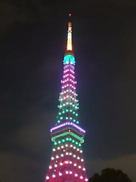 東京タワーに投稿された画像（2022/8/15）