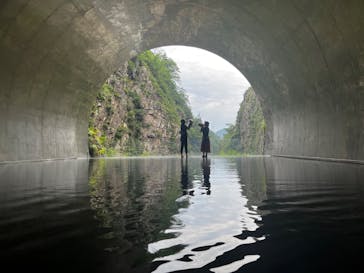 清津峡渓谷トンネルに投稿された画像（2022/8/16）
