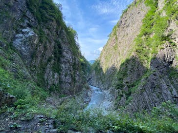清津峡渓谷トンネルに投稿された画像（2022/8/16）