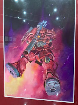 安彦良和／機動戦士ガンダム THE ORIGIN展　福岡イベント事務局に投稿された画像（2022/8/17）