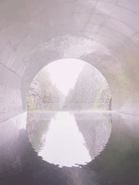 清津峡渓谷トンネルに投稿された画像（2022/8/18）