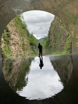清津峡渓谷トンネルに投稿された画像（2022/8/18）