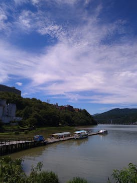 恵那峡遊覧船に投稿された画像（2022/8/19）