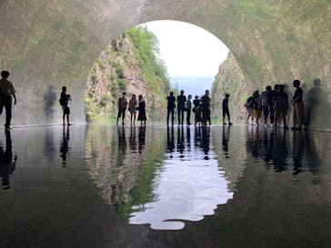 清津峡渓谷トンネルに投稿された画像（2022/8/20）