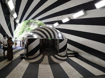 清津峡渓谷トンネルに投稿された画像（2022/8/20）