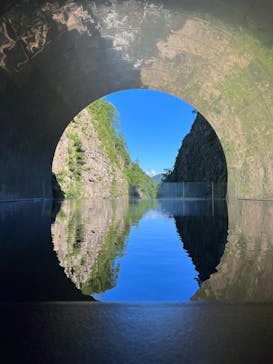 清津峡渓谷トンネルに投稿された画像（2022/8/20）