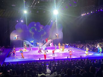 ディズニー・オン・アイス　横浜公演に投稿された画像（2022/8/21）