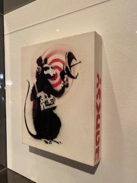 バンクシーって誰？展に投稿された画像（2022/8/25）