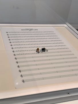 MINIATURE LIFE展 ー田中達也 見立ての世界ー（釧路市立美術館）に投稿された画像（2022/9/7）