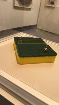 MINIATURE LIFE展 ー田中達也 見立ての世界ー（釧路市立美術館）に投稿された画像（2022/9/11）