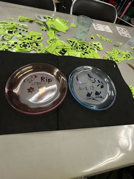 サンドブラスト本部教室 砂で削るガラス工芸教室に投稿された画像（2022/9/14）