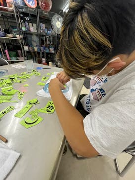 サンドブラスト本部教室 砂で削るガラス工芸教室に投稿された画像（2022/9/14）