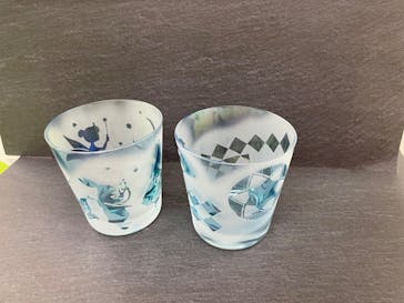 サンドブラスト本部教室 砂で削るガラス工芸教室に投稿された画像（2022/10/2）