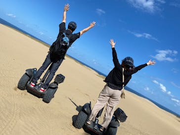 鳥取砂丘セグウェイ ワイルドアドベンチャーツアーに投稿された画像（2022/10/14）