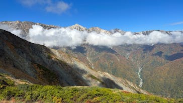 白馬八方尾根に投稿された画像（2022/10/16）