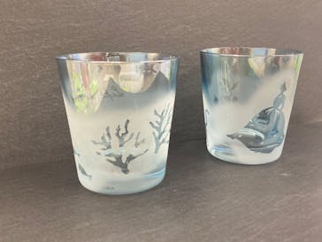 サンドブラスト本部教室 砂で削るガラス工芸教室に投稿された画像（2022/10/16）