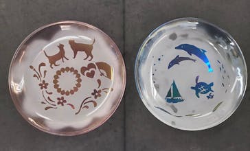 サンドブラスト本部教室 砂で削るガラス工芸教室に投稿された画像（2022/10/29）