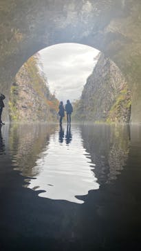 清津峡渓谷トンネルに投稿された画像（2022/10/30）