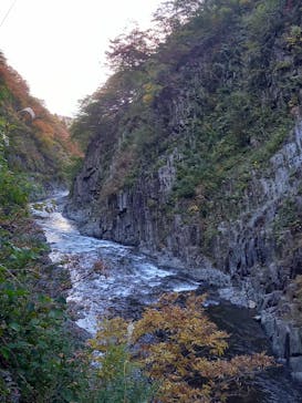 清津峡渓谷トンネルに投稿された画像（2022/10/31）