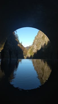 清津峡渓谷トンネルに投稿された画像（2022/10/31）