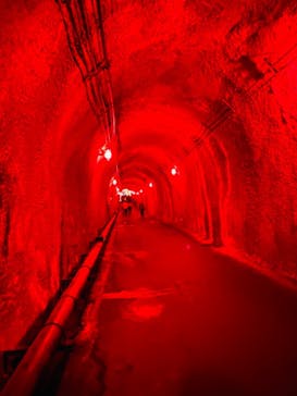 清津峡渓谷トンネルに投稿された画像（2022/11/1）