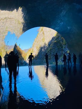 清津峡渓谷トンネルに投稿された画像（2022/11/1）