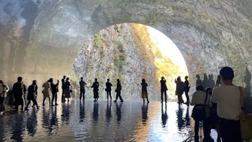 清津峡渓谷トンネルに投稿された画像（2022/11/3）