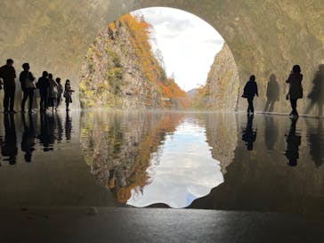 清津峡渓谷トンネルに投稿された画像（2022/11/3）