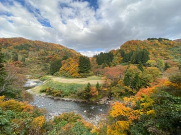 清津峡渓谷トンネルに投稿された画像（2022/11/3）