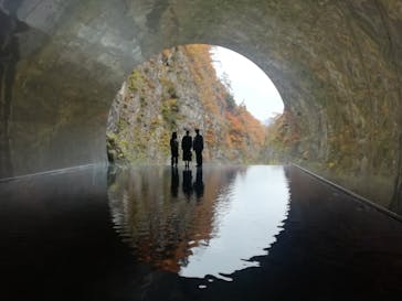 清津峡渓谷トンネルに投稿された画像（2022/11/4）