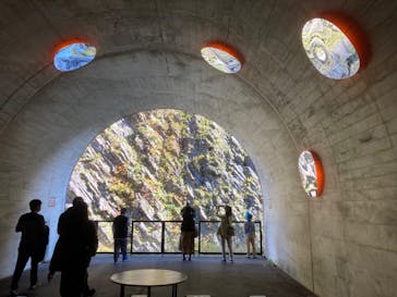 清津峡渓谷トンネルに投稿された画像（2022/11/4）