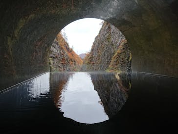 清津峡渓谷トンネルに投稿された画像（2022/11/4）