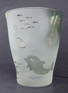 サンドブラスト本部教室 砂で削るガラス工芸教室に投稿された画像（2022/11/5）