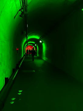 清津峡渓谷トンネルに投稿された画像（2022/11/5）