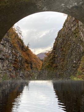 清津峡渓谷トンネルに投稿された画像（2022/11/5）