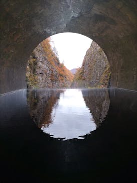 清津峡渓谷トンネルに投稿された画像（2022/11/5）