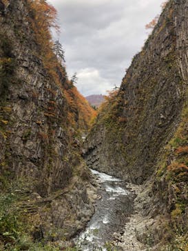 清津峡渓谷トンネルに投稿された画像（2022/11/5）